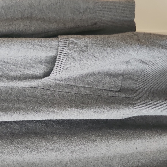 Dreamers by Debut Long Gray Cardigan Size M/L - Picture 7 of 8